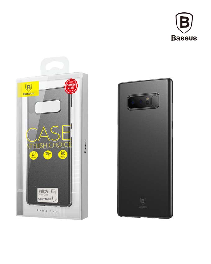 Baseus Wing Case Samsung Note 8 - Black (WISANOTE8-A01)